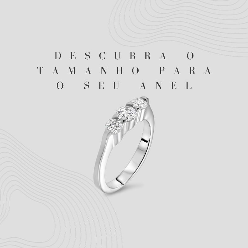 Descubra o tamanho para o seu anel