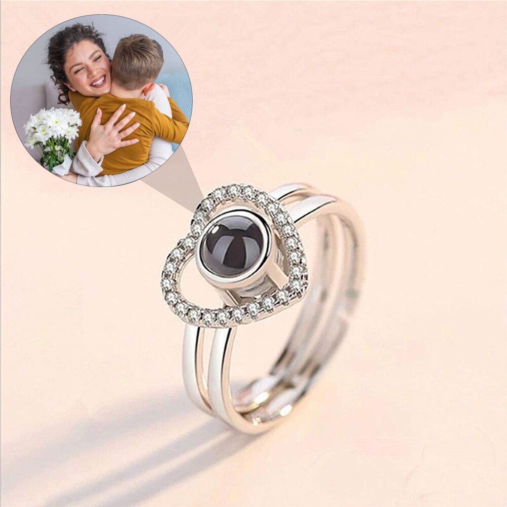 Anel Doble | Personalizável + caixa