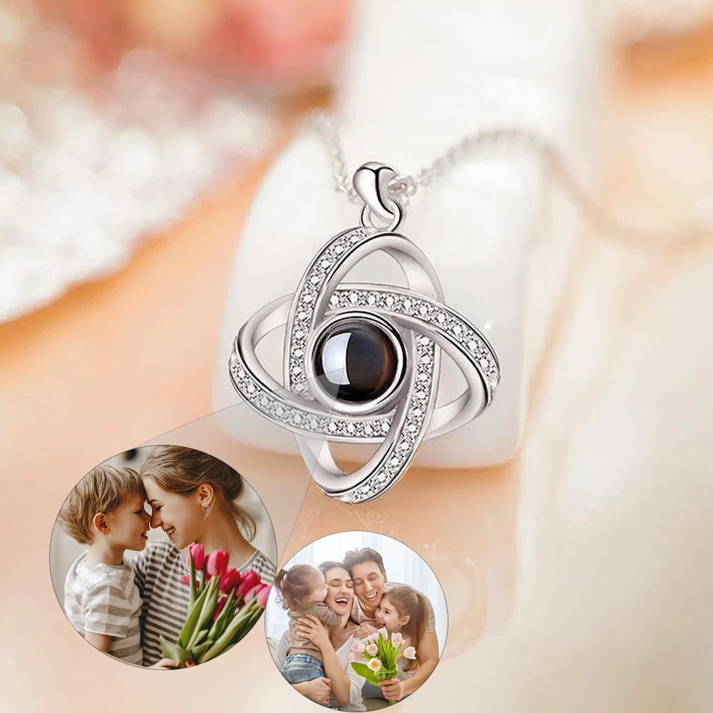 Colar Elos cravejado | Personalizável Foto