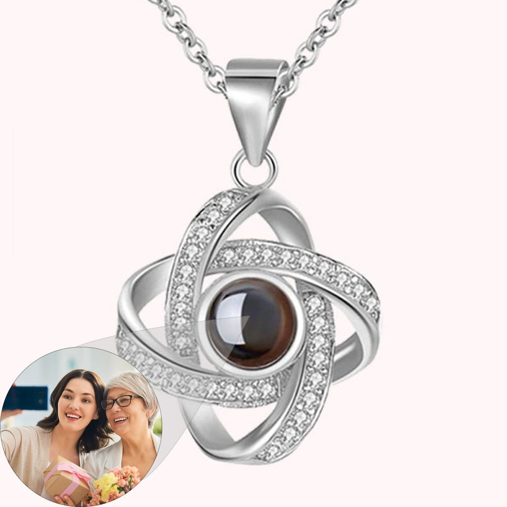 Colar Elos cravejado | Personalizável Foto