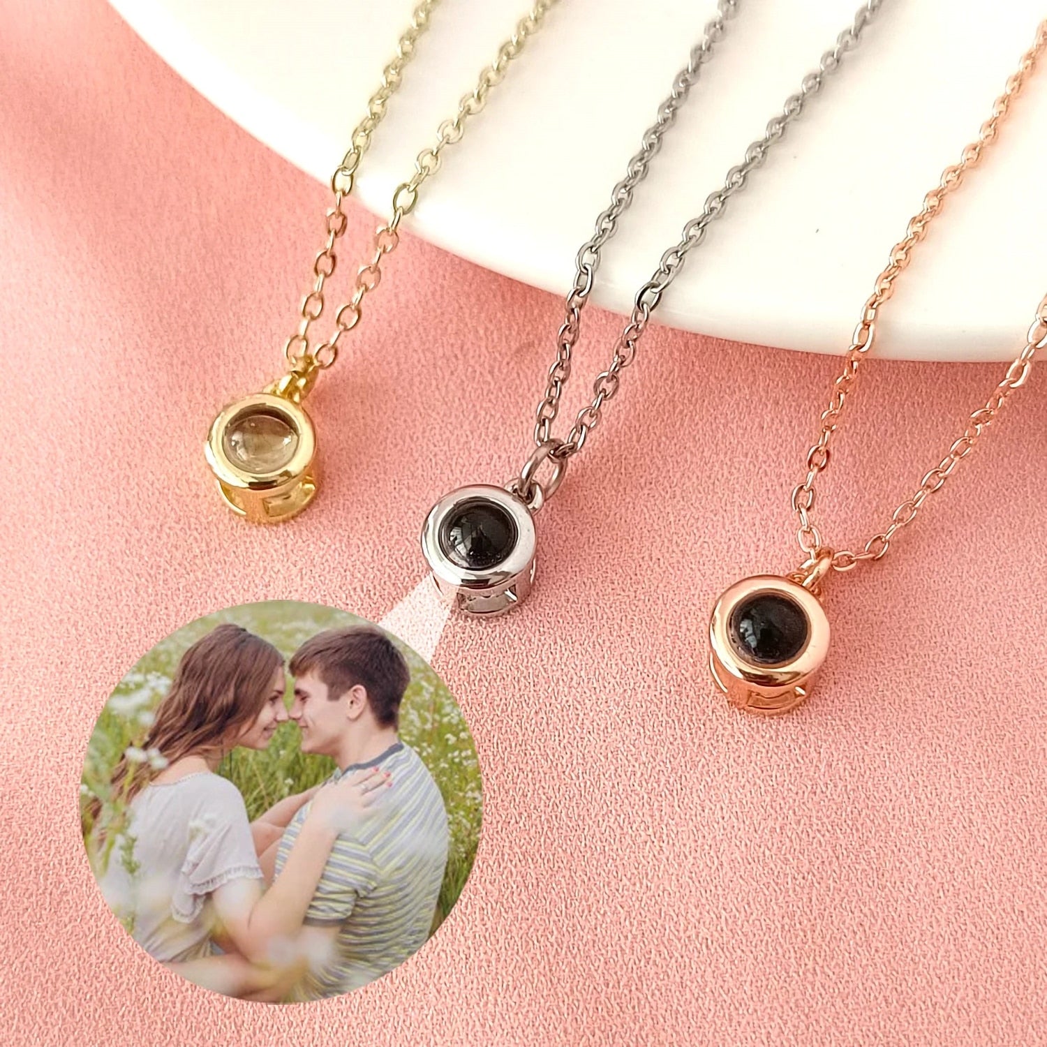 Colar Amor Eterno | Personalizável Foto