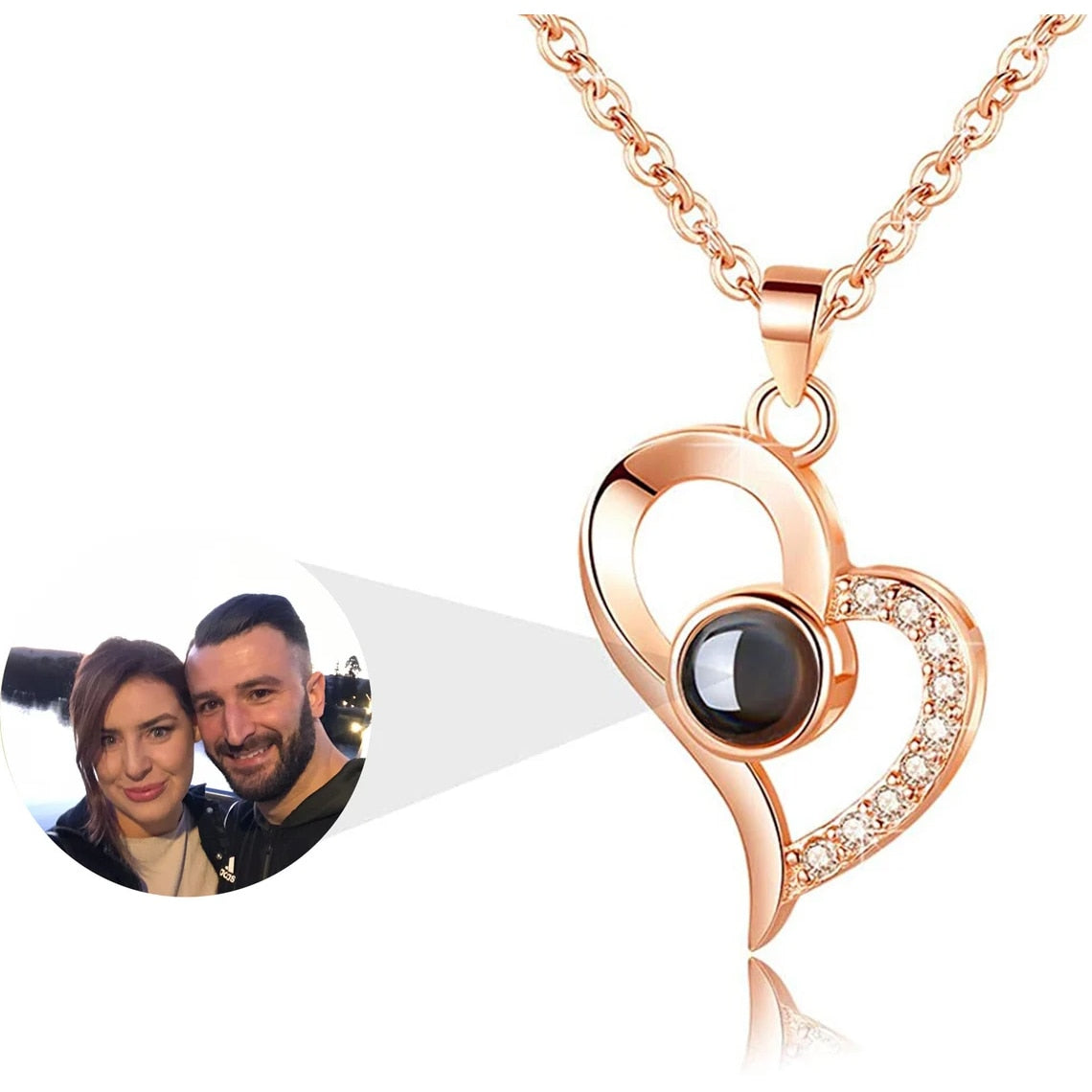 Colar Amor Incondicional | Personalizável Foto