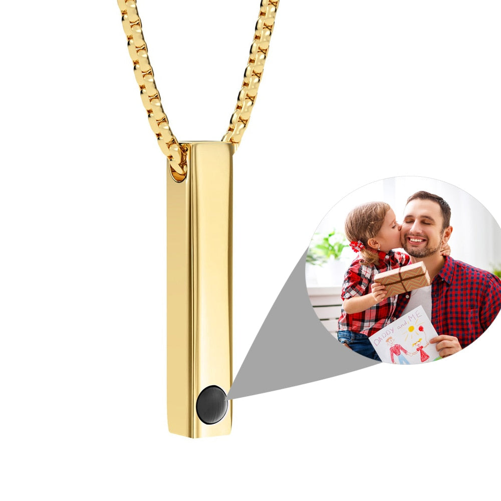 Colar Eternize Masculino | Personalizável Foto - Eleshe