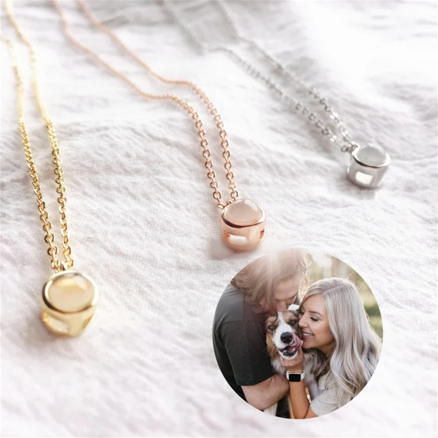 Colar Amor Eterno | Personalizável Foto