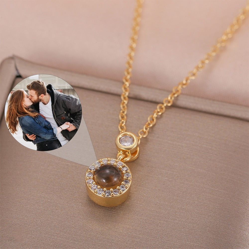 Colar Infinito Amor | Personalizável Foto - Eleshe
